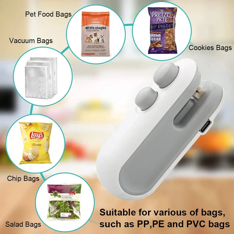 Mini Bag Sealer Portable