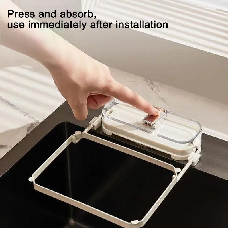 Kitchen Sink Filter Stand with 50 Disposable Mesh Bags