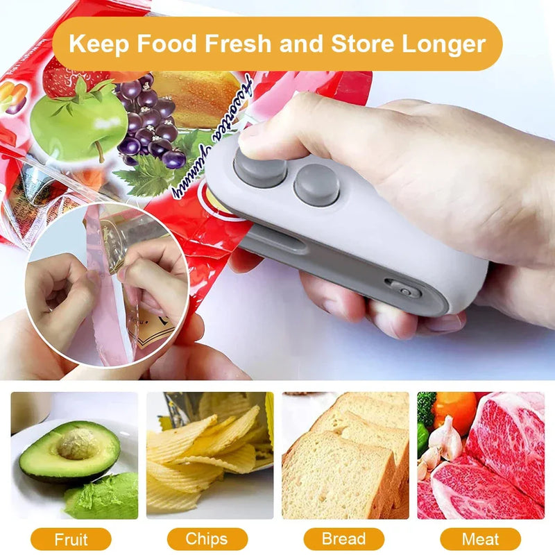 Mini Bag Sealer Portable
